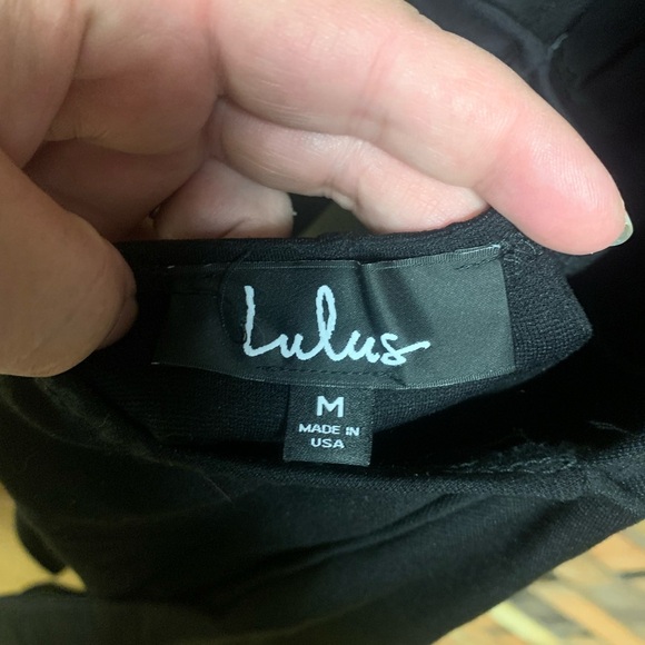 Lulu's Classic Criss Cross Back Mini Dress - Picture 4 of 4